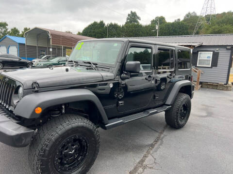2015 Jeep Wrangler Unlimited for sale at Shifting Gearz Auto Sales in Lenoir NC