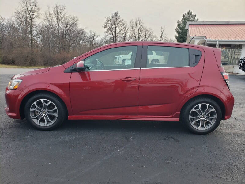 2017 Chevrolet Sonic for sale at TEAM ANDERSON AUTO GROUP INC in Richmond IN