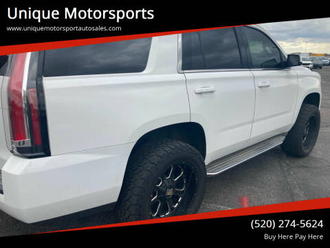 2015 GMC Yukon for sale at Unique Motorsports in Tucson AZ