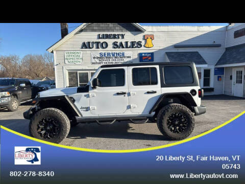 2020 Jeep Wrangler Unlimited for sale at Liberty Auto Sales Inc. in Fair Haven VT