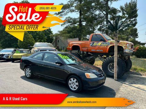 2001 Honda Civic for sale at A & R Used Cars in Clayton NJ