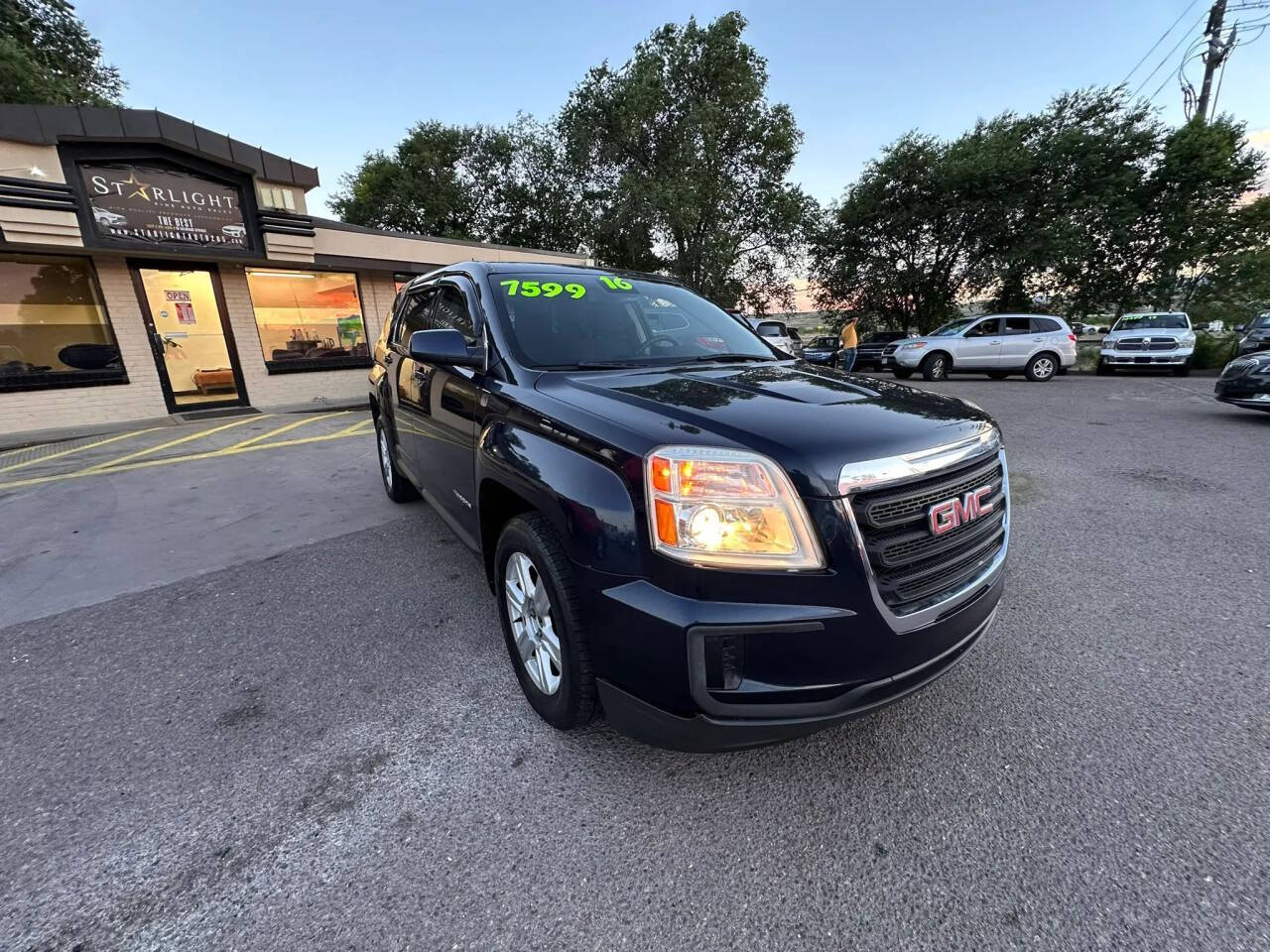 Blue 2016 GMC Terrain SLE-1 AWD SLE-1 4dr SUV 1