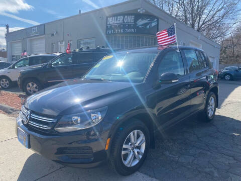 2013 Volkswagen Tiguan for sale at Dealer One Motors Winchester in Winchester MA