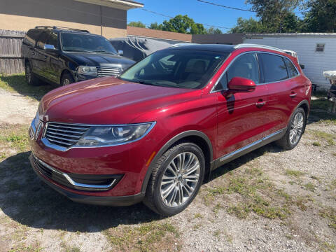 2018 Lincoln MKX for sale at Amo's Automotive Services in Tampa FL