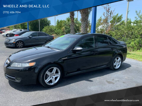 2007 Acura TL for sale at WHEELZ AND DEALZ, LLC in Fort Pierce FL