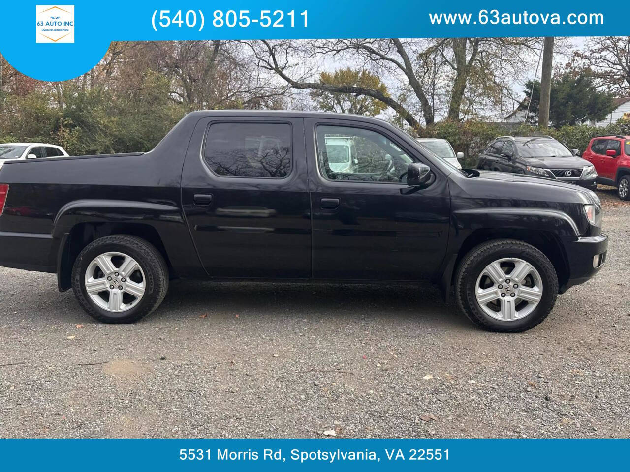 2010 Honda Ridgeline for sale at 63 Auto Inc in Spotsylvania, VA