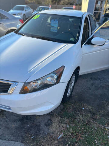 2010 Honda Accord for sale at SOUTHERN AUTO SALES & RENTALS, INC in Norfolk VA