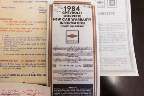 1984 Chevrolet Corvette