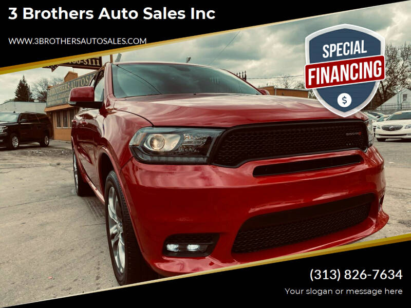 2019 Dodge Durango for sale at 3 Brothers Auto Sales Inc in Detroit MI