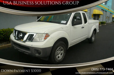 2016 Nissan Frontier for sale at USA BUSINESS SOLUTIONS GROUP in Davie FL
