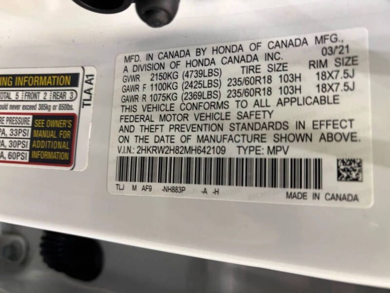 2021 Honda CR-V EX-L