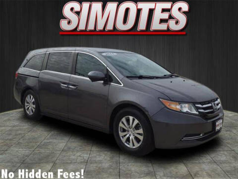 2015 Honda Odyssey for sale at SIMOTES MOTORS in Minooka IL