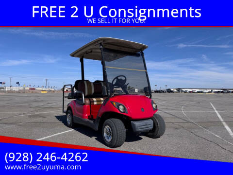 2011 Yamaha Golfcart for sale at FREE 2 U Consignments in Yuma AZ