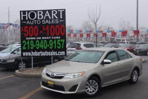 2014 Toyota Camry for sale at Hobart Auto Sales in Hobart IN