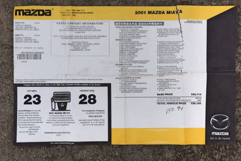 2001 Mazda MX-5 Miata Special Edition