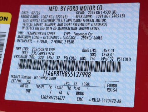 2025 Ford Mustang EcoBoost