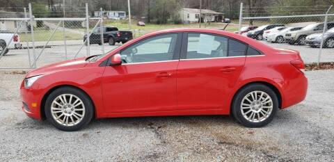 2014 Chevrolet Cruze for sale at Tennessee Valley Wholesale Autos LLC in Huntsville AL