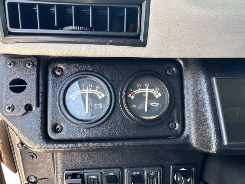 2000 AM General Hummer Convertible