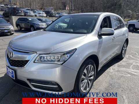 2015 Acura MDX for sale at J & M Automotive in Naugatuck CT