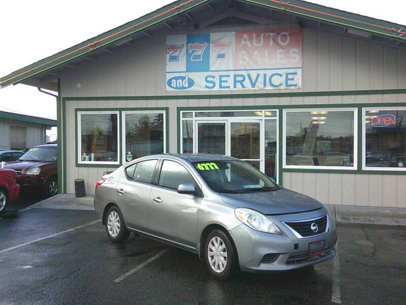 2014 Nissan Versa for sale at 777 Auto Sales and Service in Tacoma WA