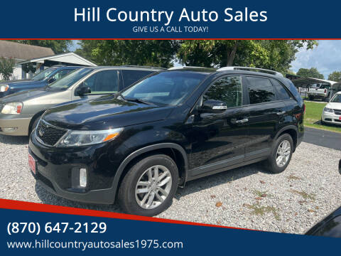 2015 Kia Sorento for sale at Hill Country Auto Sales in Maynard AR
