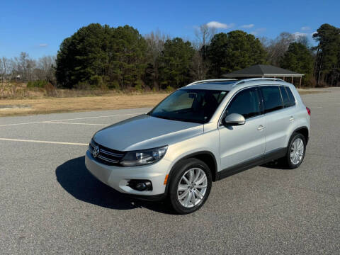 2014 Volkswagen Tiguan for sale at Carprime Outlet LLC in Angier NC