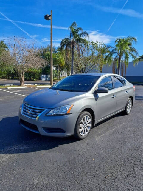 2014 Nissan Sentra for sale at Wholesale Motorsports Inc. in Margate, FL