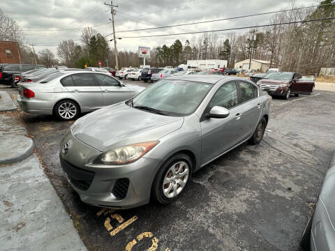 2012 Mazda MAZDA3 for sale at B & M Wheels Deals in Salisbury NC