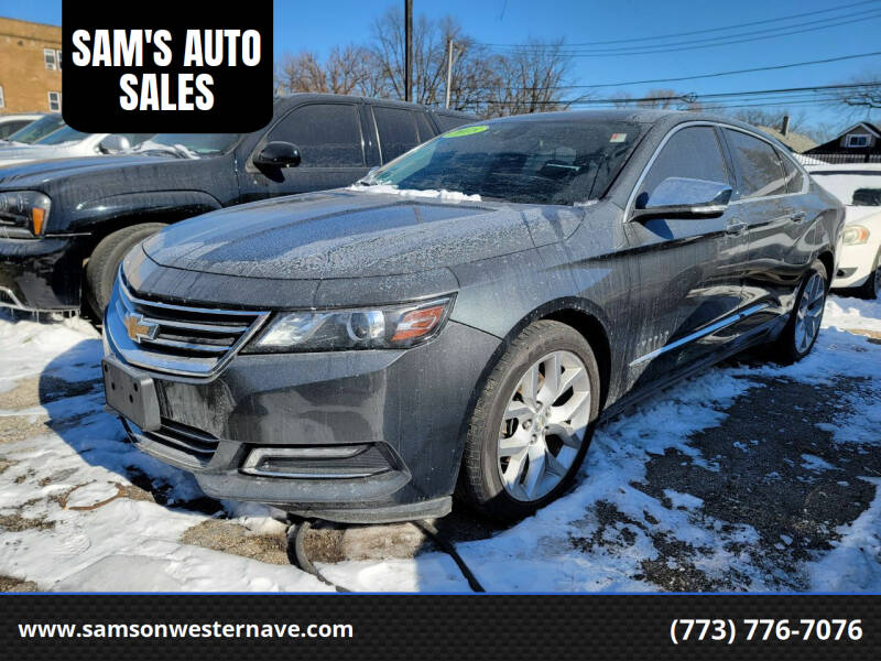 2018 Chevrolet Impala for sale at SAM'S AUTO SALES in Chicago IL