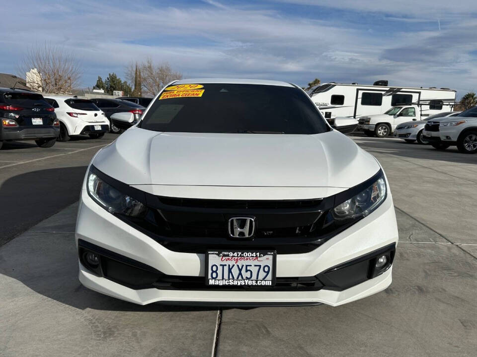 2020 Honda Civic for sale at Magic Auto Sales in Hesperia, CA