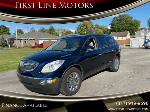 2012 Buick Enclave for sale at First Line Motors in Brownsburg IN