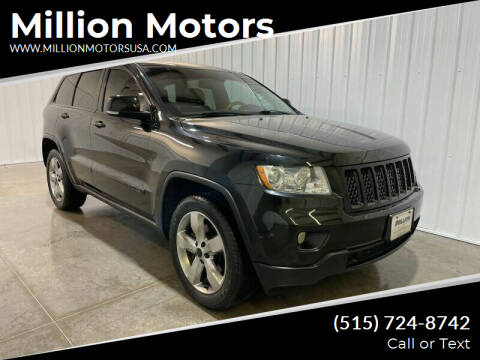 2013 Jeep Grand Cherokee for sale at Million Motors in Adel IA