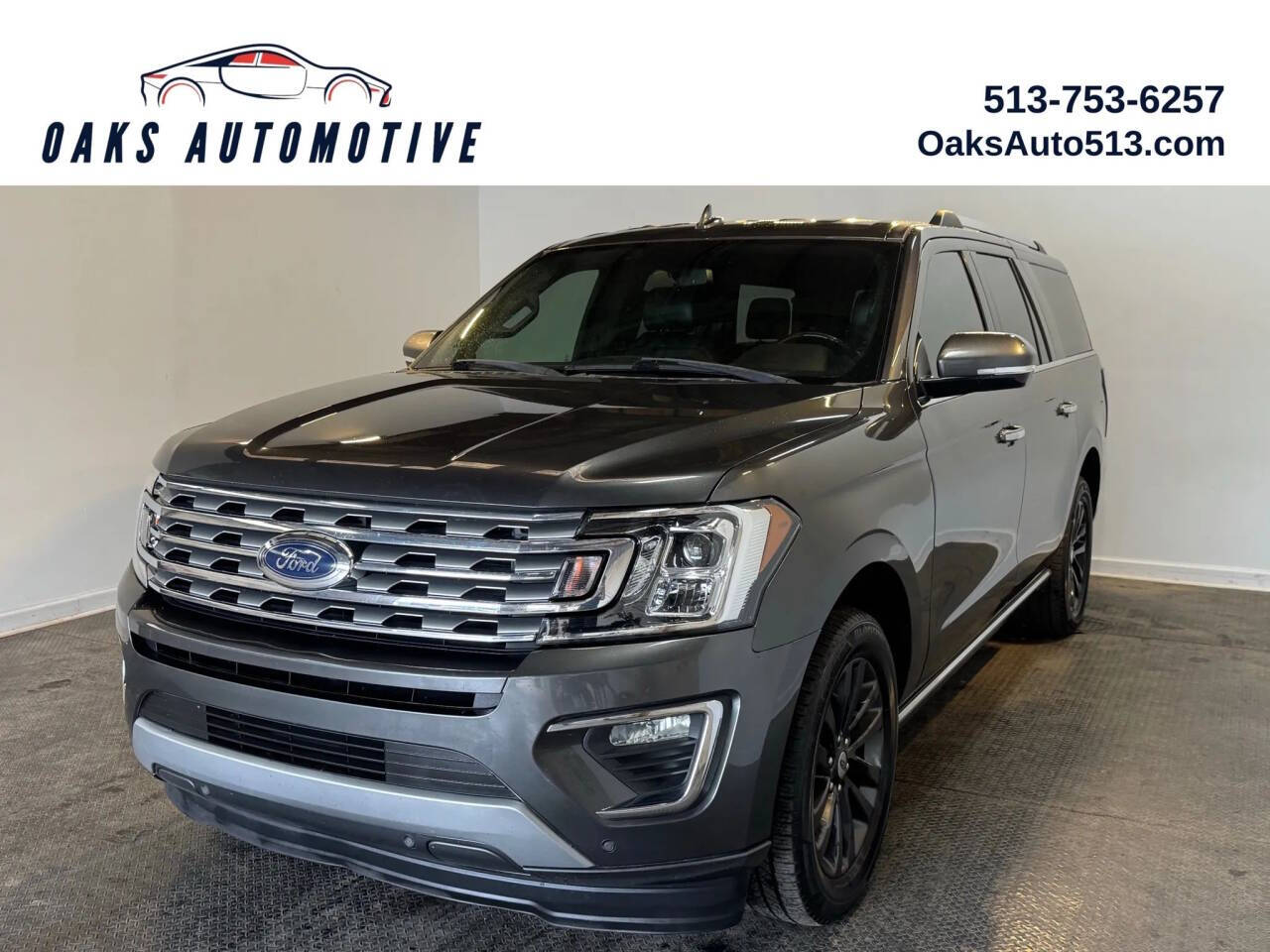 Gray 2019 Ford Expedition MAX Limited 4x2 Limited 4dr SUV 1