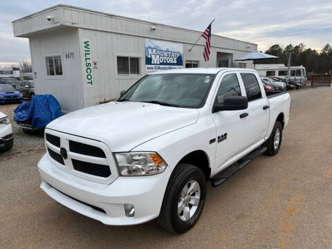 2018 RAM 1500 for sale at Mountain Motors LLC in Spartanburg SC