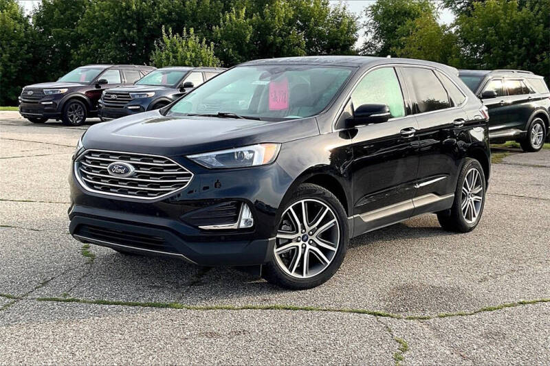 Used 2022 Ford Edge Titanium with VIN 2FMPK4K90NBB12309 for sale in Montevideo, Minnesota