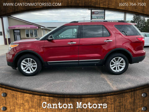 2013 Ford Explorer for sale at Canton Motors in Canton SD