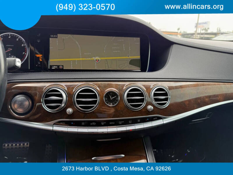 2015 Mercedes-Benz S-Class S 550