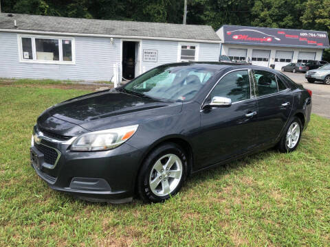 2015 Chevrolet Malibu for sale at Manny's Auto Sales in Winslow NJ