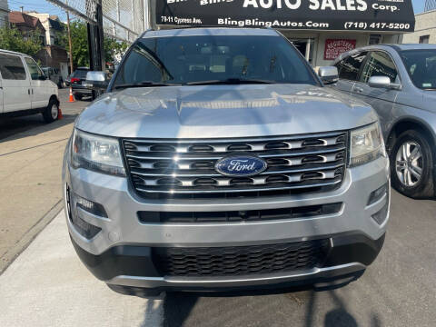 2016 Ford Explorer for sale at Bling Bling Auto Sales in Ridgewood NY