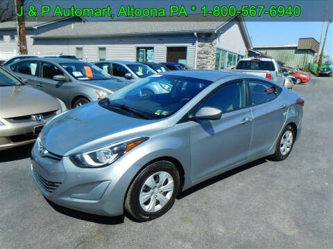 2016 Hyundai Elantra for sale at J & P Auto Mart in Altoona PA