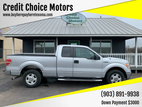 2009 Ford F-150 for sale at Credit Choice Motors in Sherman TX