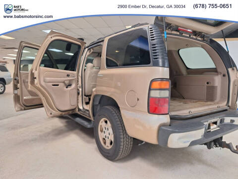 2005 Chevrolet Tahoe