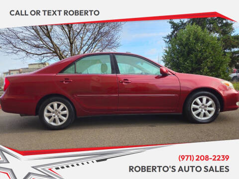 2003 Toyota Camry XLE