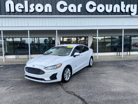 2019 Ford Fusion Hybrid for sale at Nelson Car Country in Bixby OK