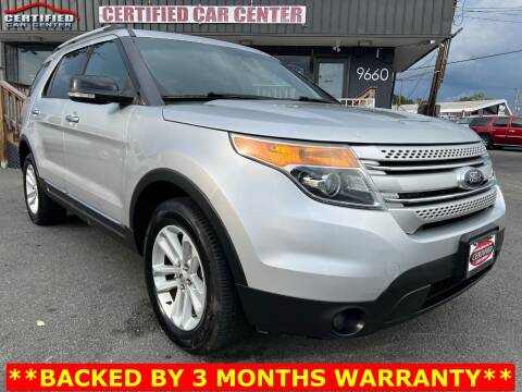 2013 Ford Explorer for sale at CERTIFIED CAR CENTER in Fairfax VA