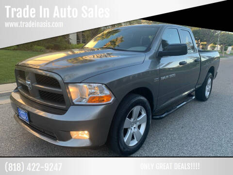 2012 RAM Ram Pickup 1500 for sale at Trade In Auto Sales in Van Nuys CA