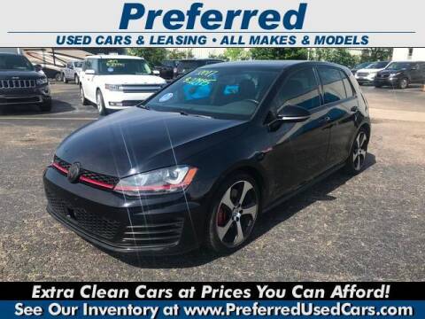 2017 Volkswagen Golf GTI for sale at Preferred Used Cars & Leasing INC. in Fairfield OH