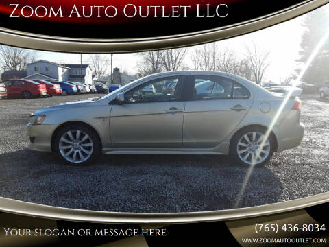 2008 Mitsubishi Lancer for sale at Zoom Auto Outlet LLC in Thorntown IN