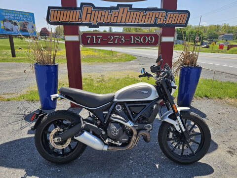 2017 Ducati Scrambler Silver Ice Ed