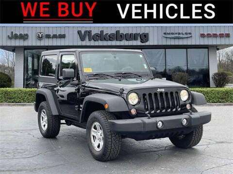 2014 Jeep Wrangler for sale at Vicksburg Chrysler Dodge Jeep Ram in Vicksburg MI